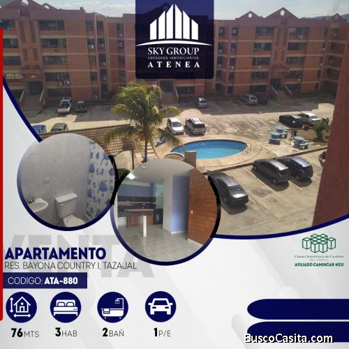 EmerS Vende Apto. Urb. Tazajal Naguanagua, Precio de Oportunidad