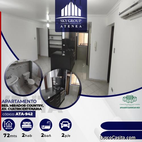 VENDO Apto. Resd. Mirador Prebo Av. Cuatricentenaria