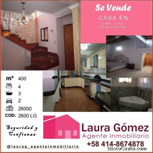 CASA EN VENTA URB. LAS TRINITARIAS 