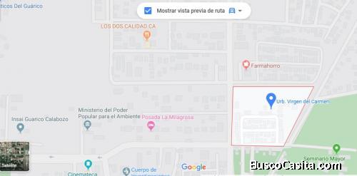 TERRENO DE 180m² -CALABOZO - DENTRO DE LA URBANIZACIÓN VILLAS VIRGEN DEL CARMEN
