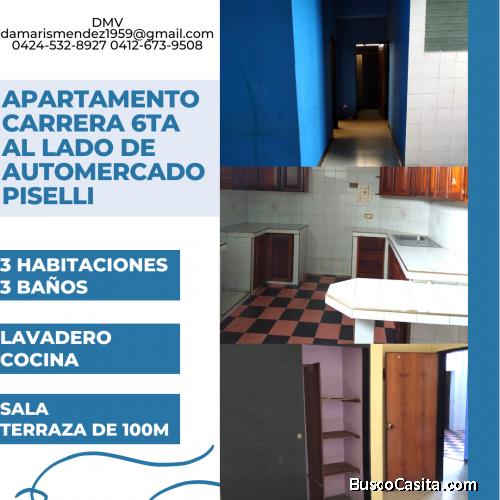 Apartamento Carrera 6ta