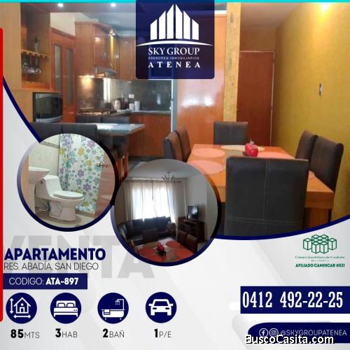 Vendo Apartamento San Diego, Res Abadia +58 412 4922225