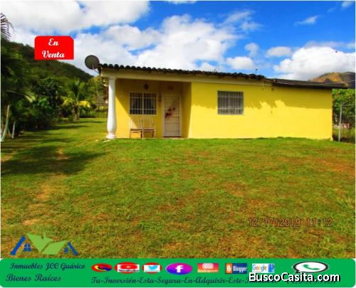 ¡Inmuebles JCC Guárico “Vende Casa Campestre en San Juan de los Morros “...
