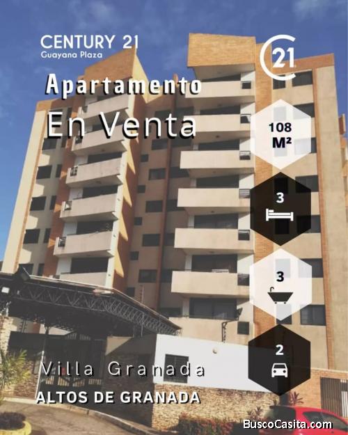 En venta lujoso apartamento en CR Altos de Granada. Villa Granada, Puerto Ordaz