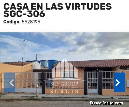 Se Alquila CASA EN LAS VIRTUDES SGC-306