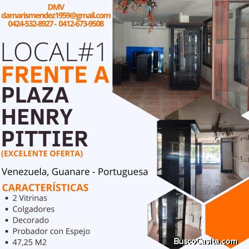 Local Frente a la Plaza Henry Pittier