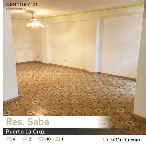 Se Alquila amplio apartamento, Edif. Saba. Puerto la cruz