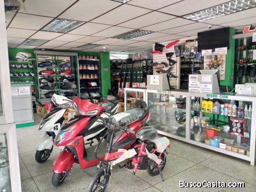 Se vende fondo de comercio de motos y repuestos en San Diego