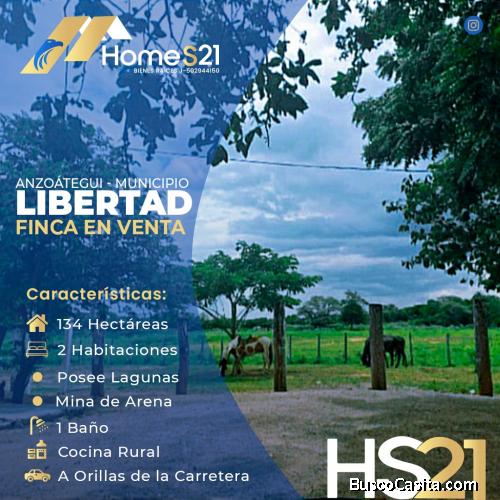 Finca en venta ubicada en el Municipio Libertad