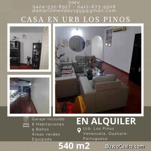 Casa en Urb Los Pinos