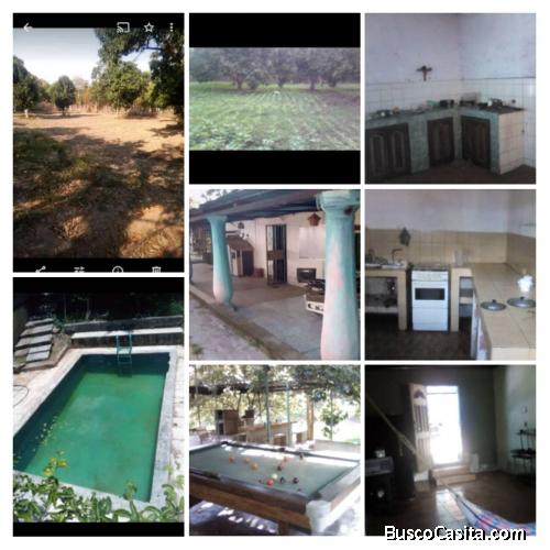 Finca con dos casas