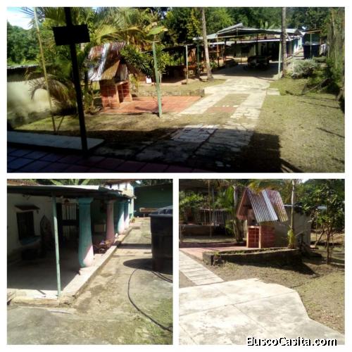 Dos casas con terreno Finca