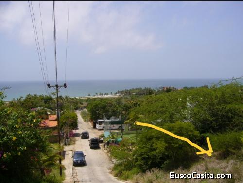 Vendo terreno en Margarita y proyecto arquitectónico de posada Turística