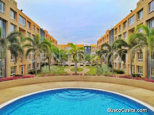 Bello Planta baja en Entremares Amoblado