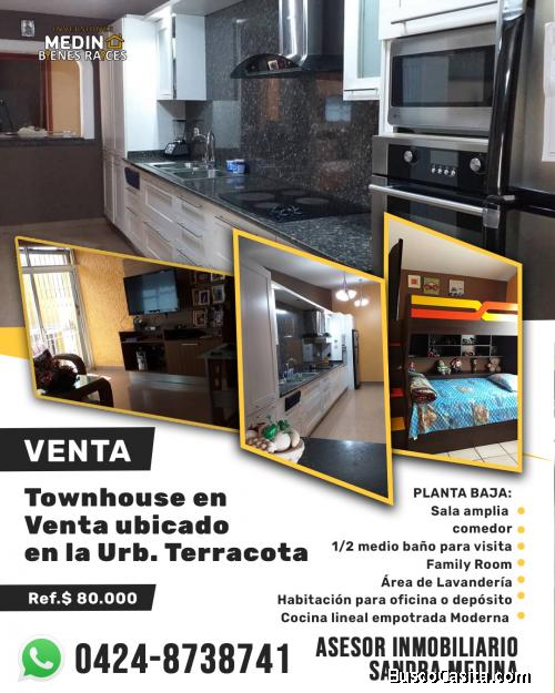 En Venta  Townhouse Urb. Terracota El Tigre Anzoátegui 