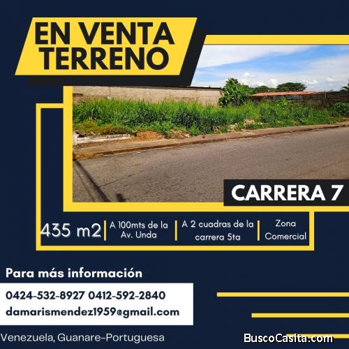 Terreno en la Carrera 7