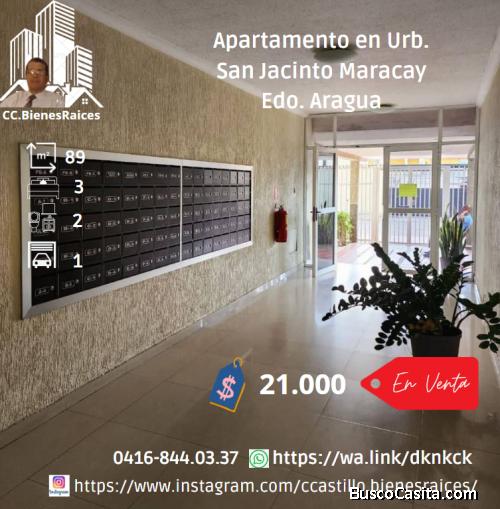 EXCELENTE APTO. EN SAN JACINTO MARACAY EDO. ARAGUA