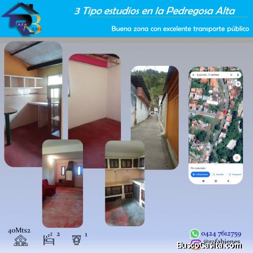  RAFABIENES VENDE 3 TIPO ESTUDIO EN LA PEDREGOSA ALTA CALLE SIN SALIDA 