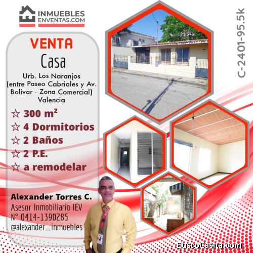 CASA EN VENTA URB LOS NARANJOS