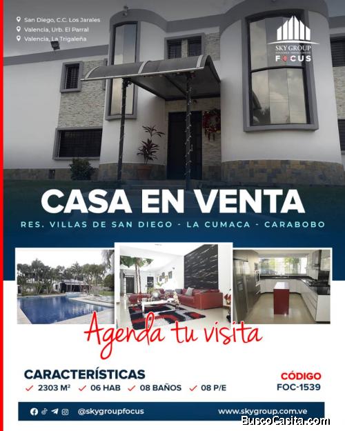 EN VENTA CASA EN LA CUMACA SAN DIEGO URB.VILLAS SAN DIEGO
