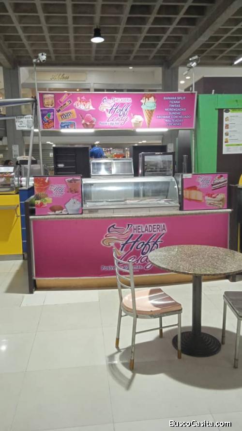 Vendo fondo de comercio para heladería en el Multicentro el viñedo 