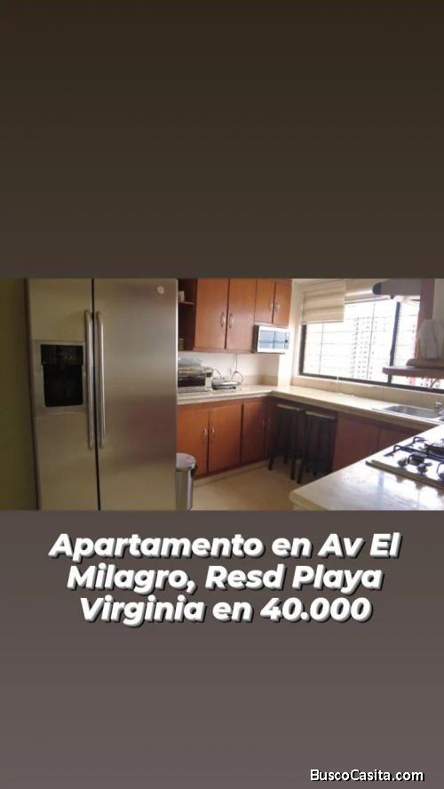 Apartamento Venta Maracaibo Playa Virginia Av El Milagro 160523