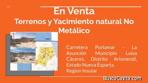 Cantera en venta Nueva Esparta 