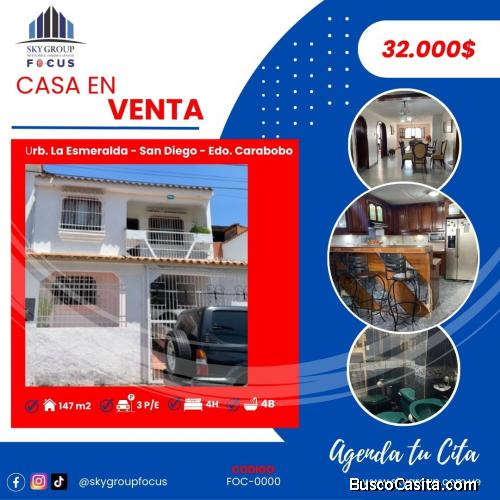 EN VENTA CASA EN SAN DIEGO LA ESMERALDA