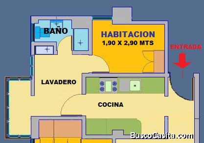 Alquilo habitación en Urb. La Florida - Caracas 