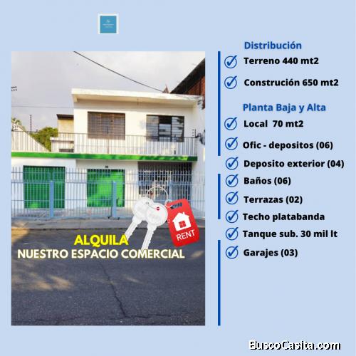Alquiler Casa Comercial, cll. Mariño Sur, Mcpio. Girardot (centro), Maracay.