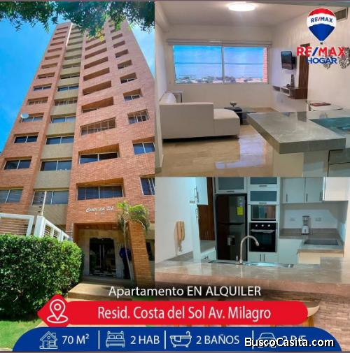 apartamento alquiler maracaibo costa del sol 190623