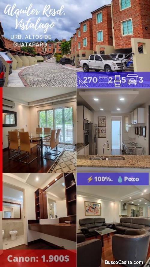 ALQUILER DE TOWNHOUSE EN VALENCIA