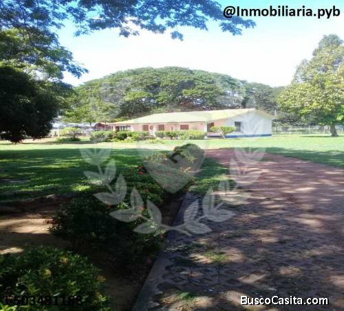 Finca en cojedes con pista de aterrizaje