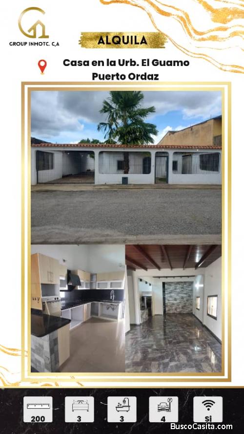 Espectacular casa en El Guamo con cocina moderna 