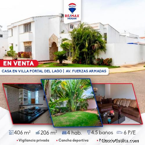 casa venta maracaibo portal del lago fuerzas armadas 080323
