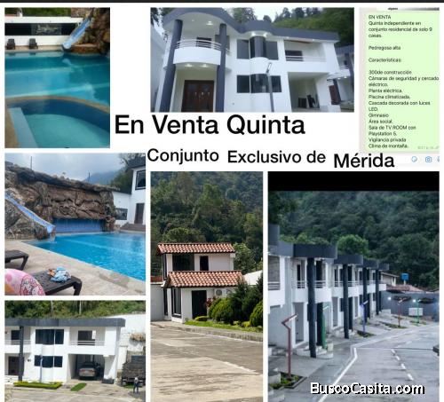 Hermosa casa quinta, en la PEDREGOSA Alta. En Urbanización privada. 