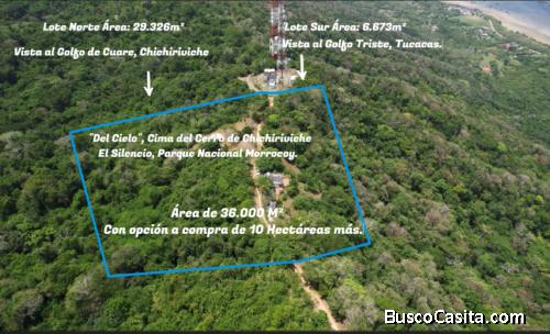 Venta de Parcela Del Cielo área de 36.000m² en  El Silencio, Cerro de Chichiriviche.