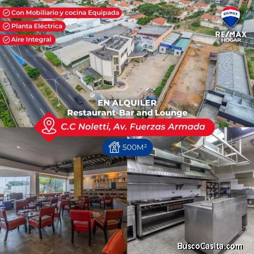 Restaurant Alquiler Maracaibo C.C. Noletti Av. Fuerzas Armadas 291023