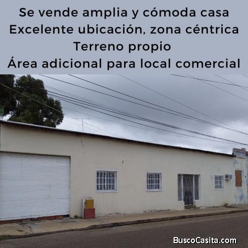 Se vende casa amplia, cómoda y segura.  