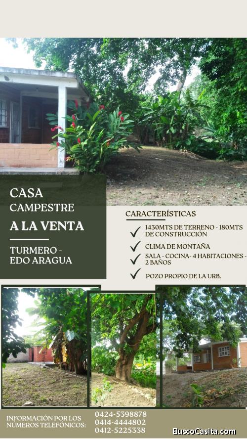Venta Casa Campestre 
