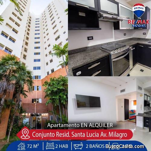 Apartamento Alquiler Maracaibo Resd. Parque Santa Lucia 181223