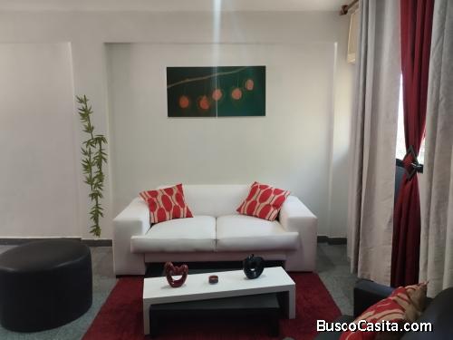 En Aquiler Apto. en Urb. Las Chimeneas, Resd. El Pedregal.Full Amoblado y Equipado