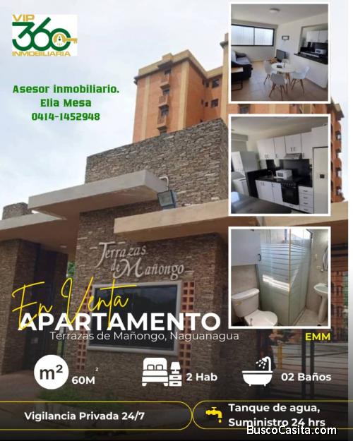 VENTA APARTAMENTO TERRAZAS DE MAÑONGO, NAGUANAGUA