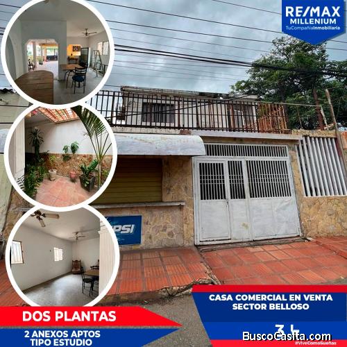 Casa Comercial en Venta. Sector Belloso. Remax Millenium