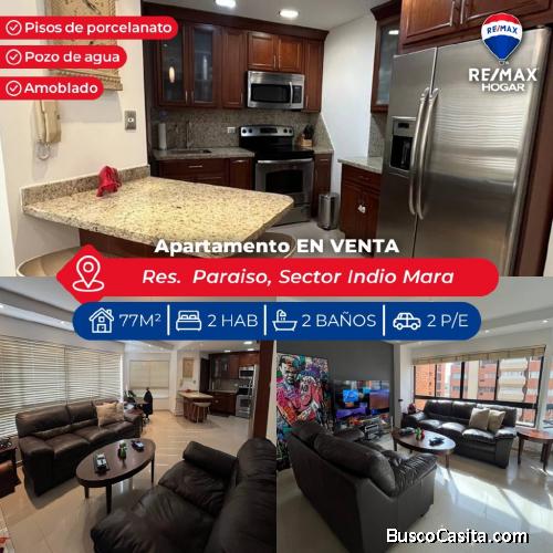 apartamento venta maracaibo Res. Paraiso Indio Mara 120824