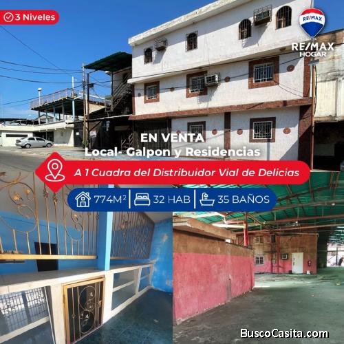 galpon venta maracaibo en distribuidor vial de Delicias 150824