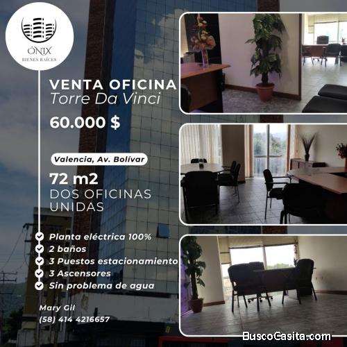Venta de Oficinas TORRE DA VINCI AVENIDA BOLIVAR