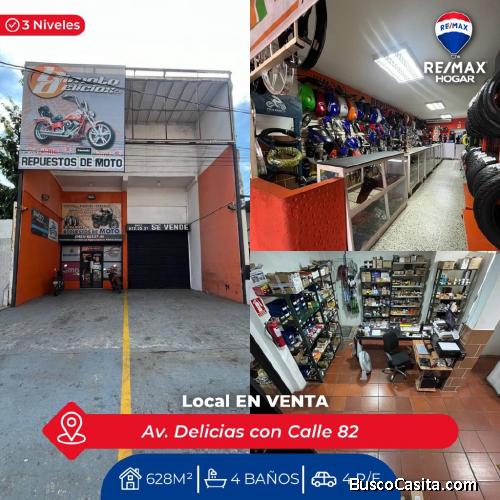 local venta maracaibo en Av Delicias con calle 82 060924