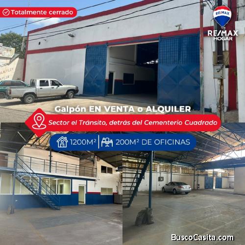 galpon venta maracaibo en el Sector el Tránsito 060924
