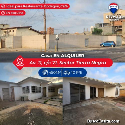 casa comercial alquiler maracaibo en Tierra Negra 090924